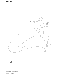 Front Fender (Model W/X/Y/K1/K2)