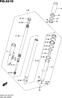 Front Fork Damper (Vl800tl5 E28)
