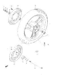 Rear Cushion Lever(Model K/L/M/N/P/R/S/T)