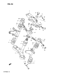 Steering Stem (Gs750ed)