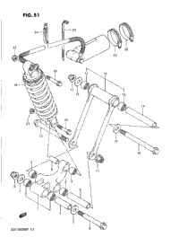 Rear Cushion Lever