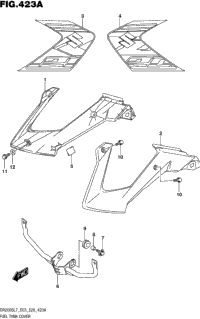 Fuel Tank Cover (019)