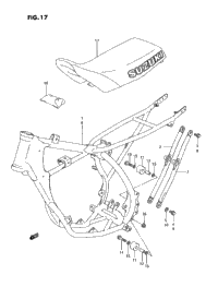 Frame - Seat (Model H/J/K/L)
