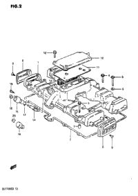 Cylinder Head Cover (Model D)