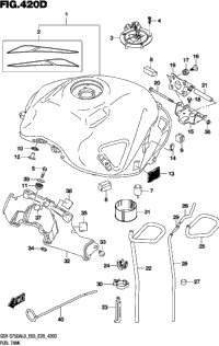 Fuel Tank (Gsx-S750yal9 E28)