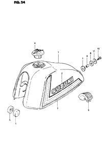 Fuel Tank (Ts185t)