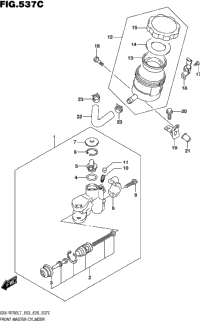 Front Master Cylinder (Gsx-R750l7 E33)