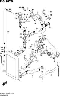 Radiator Hose (Vl1500tl8 E33)