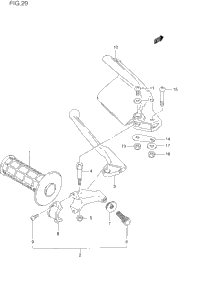 Left Handle Lever