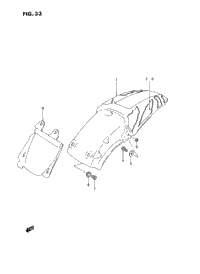 Rear Fender (Model N)
