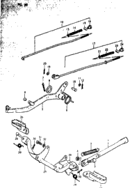 Prop Stand - Brake Pedal