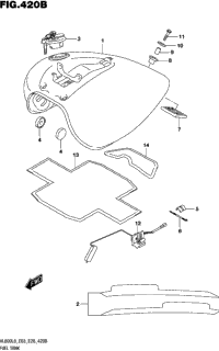 Fuel Tank (Vl800l8 E28)