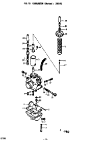 Carburetor (Marked : 33014)