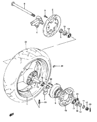 Rear Wheel (Model R/S)