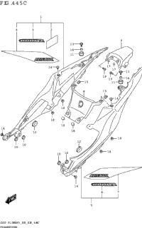 Frame Cover (Gsx-R1000rza)