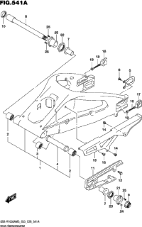 Rear Swingingarm (Gsx-R1000ra,Gsx-R1000rza)