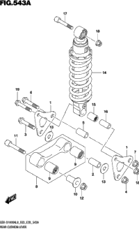 Rear Cushion Lever
