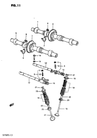 Cam Shaft - Valve