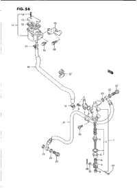 Rear Master Cylinder (Model P)