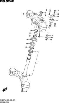 Steering Stem (Dl1000al9 E28)