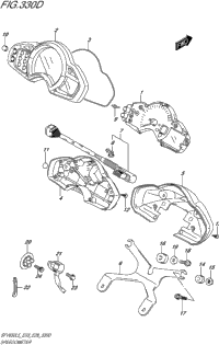 Speedometer (Sfv650al5 E28)