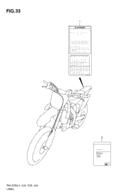 Label (Rm-Z250l4 E03)