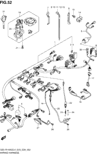 Wiring Harness (Gsx-R1000zl4 E33)