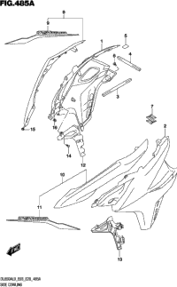 Side Cowling (Dl650a)
