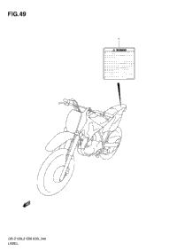 Label (Dr-Z125 E28)