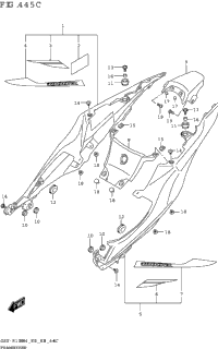 Frame Cover (Gsx-R1000rza)