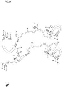 Front Brake Pipe (Gsf1200sav)
