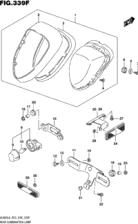 Rear Combination Lamp (Vl800tl6 E33)