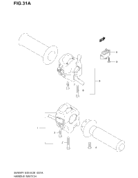 Handle Switch (Sv650sx/Sy/Sk1/Sk2)
