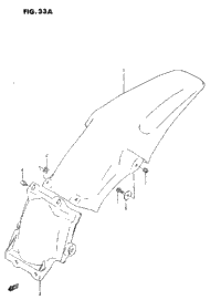 Rear Fender (Model P/R/S)