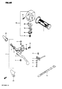 Left Handle Switch