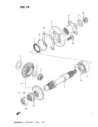 Secondary Drive Gear