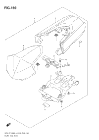 Seat Tail Box (Gsx-R1000zl3 E28)