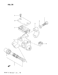 Front Master Cylinder (Model F)