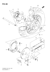 Rear Wheel (Vl800k6/Tk6/K7/Tk7/K8/Tk8/K9/Tk9)