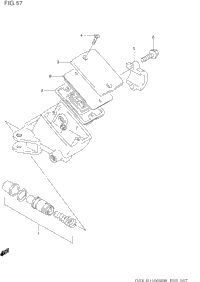 Front Master Cylinder (Model P/R)