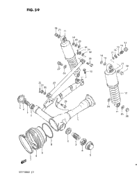 Rear Swinging Arm (Model D)