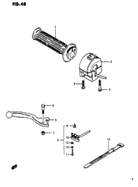 Right Handle Switch (Model D)