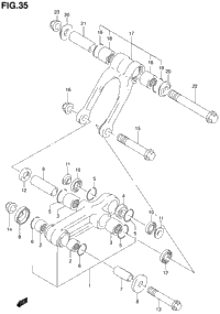 Rear Cushion Lever