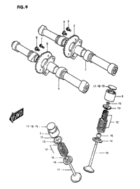 Cam Shaft-Valve