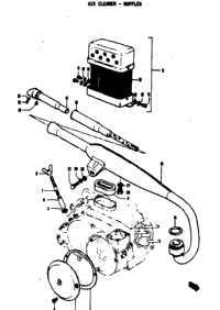 Air Cleaner - Muffler