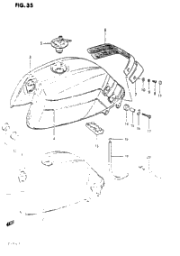 Fuel Tank (Gs1150ese/Esf/Esg)