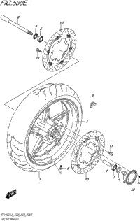 Front Wheel (Sfv650al5 E33)