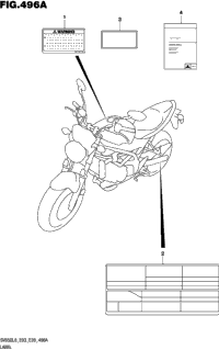 Label (Sv650l8 E03)