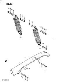 Chain Case - Rear Shock Absorber