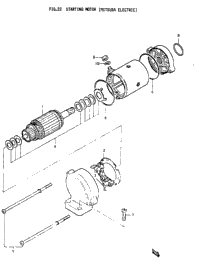 Starting Motor (Mituba Electric)